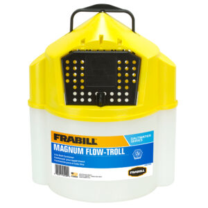 Frabill Magnum Flow Troll&reg; Shrimp Bucket – 10 Quart