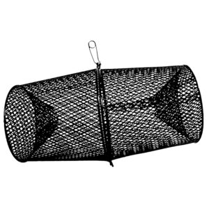 Frabill Torpedo Trap – Black Minnow Trap – 10″ x 9.75″ x 9″