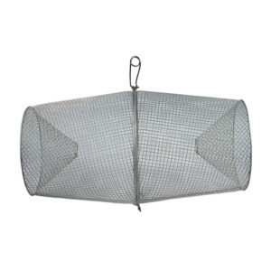 Frabill Torpedo Trap – Galvanized Minnow Trap – 10″ x 9.75″ x 9″