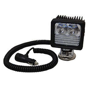 Golight GXL LED Worklight Series Flood Light Portable Mount – Black