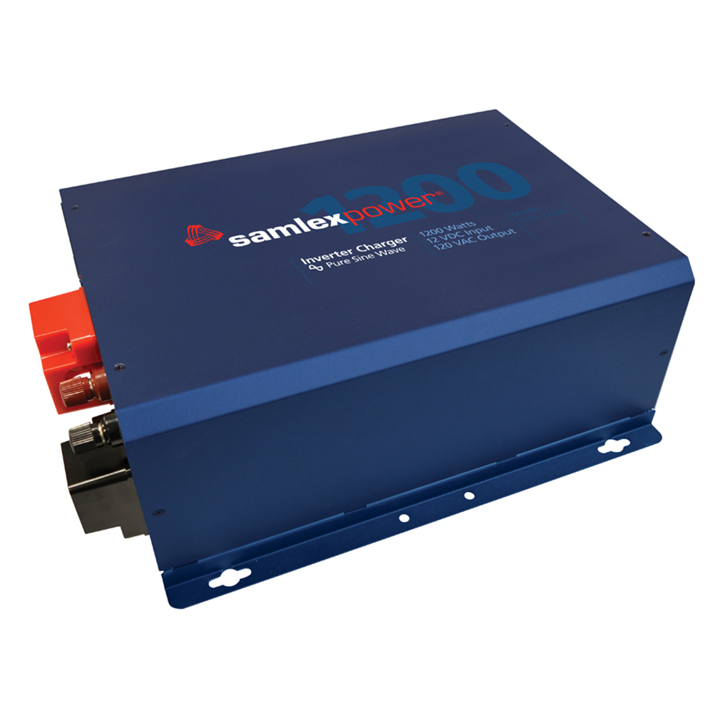 Samlex Evolution™ F Series 1200W, 120V Pure Sine Wave Inverter/Charger w/12V Input & 40 Amp Charger Samlex Evolution™ F Series 1200W, 120V Pure Sine Wave Inverter/Charger w/12V Input & 40 Amp Charger
