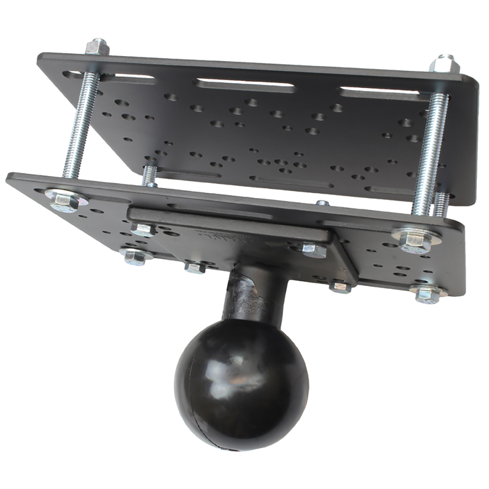 RAM Mount Forklift Overhead Guard Plate w/E Size 3.38″ Ball RAM Mount Forklift Overhead Guard Plate w/E Size 3.38″ Ball