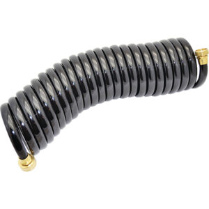 Johnson Pump Coiled Wash Down Hose – 25' – 1/2″ Diameter