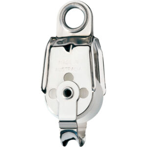 Ronstan Series 30 Utility Block – Single, Becket, Ferrule Eye Head