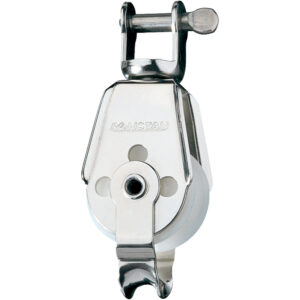 Ronstan Series 30 Utility Block – Single, Becket, Swivel Shackle Head