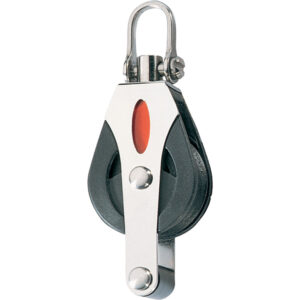 Ronstan Series 30 Utility Ball Bearing Block – Single, Becket, Swivel Shackle Head
