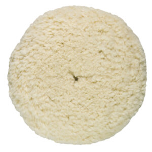Presta Rotary Wool Buffing Pad – White Heavy Cut