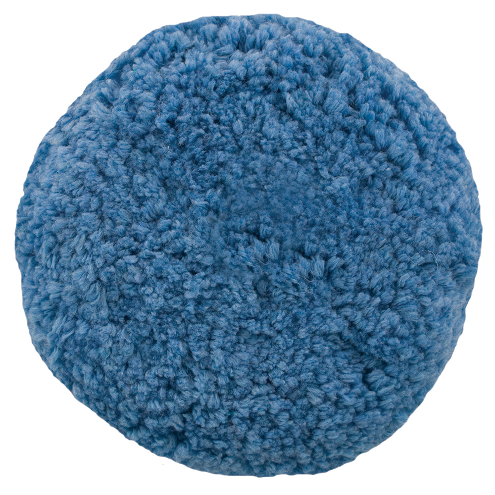 Presta Rotary Blended Wool Buffing Pad – Blue Soft Polish Presta Rotary Blended Wool Buffing Pad – Blue Soft Polish
