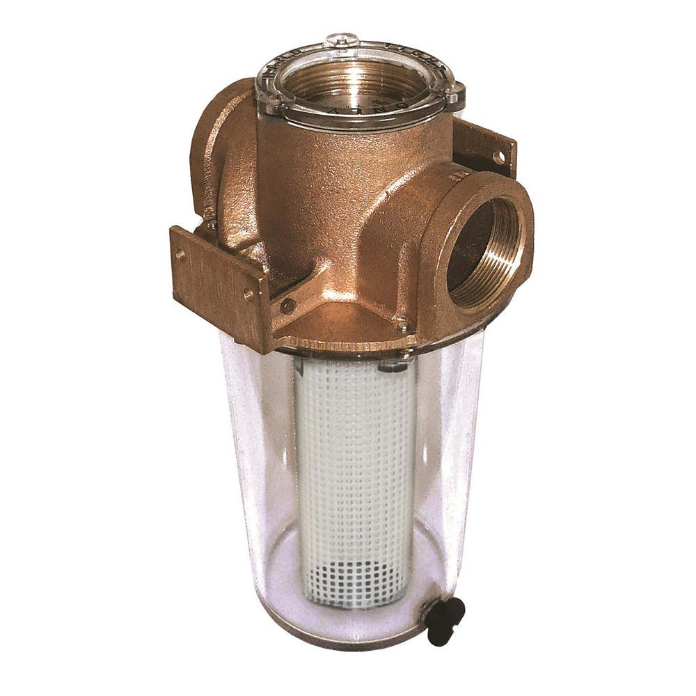 GROCO ARG-1500 Series 1-1/2″ Raw Water Strainer w/Non-Metallic Plastic Basket GROCO ARG-1500 Series 1-1/2″ Raw Water Strainer w/Non-Metallic Plastic Basket