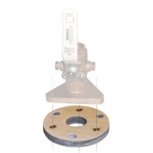 GROCO Backing Block f/3/4″ & 1″ Seacocks