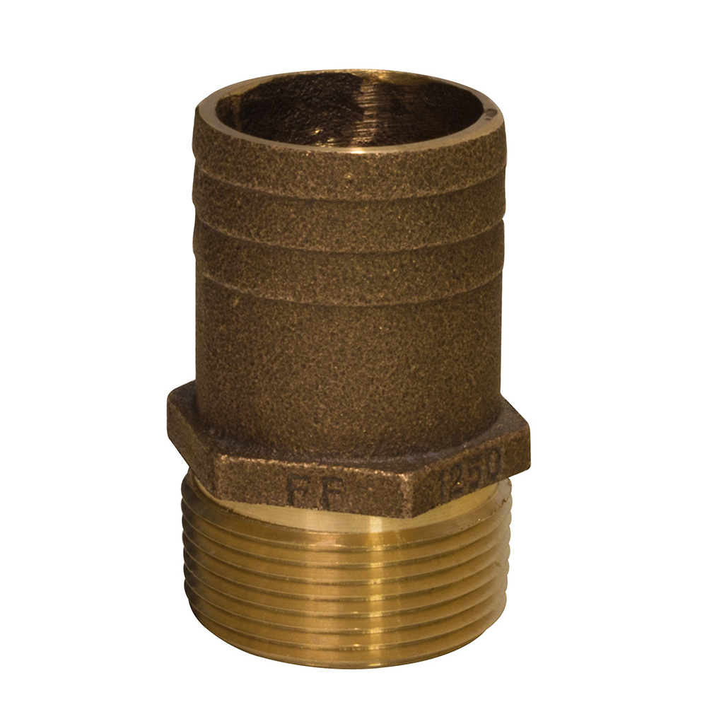 GROCO 1/2″ NPT x 3/4″ Bronze Full Flow Pipe to Hose Straight Fitting GROCO 1/2″ NPT x 3/4″ Bronze Full Flow Pipe to Hose Straight Fitting