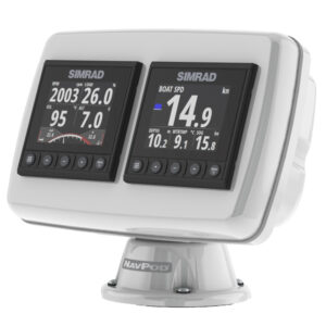 NavPod PP4503 PowerPod Pre-Cut f/2-Simrad IS42/B&G Triton&sup2;/AP44 Square Hole Instruments