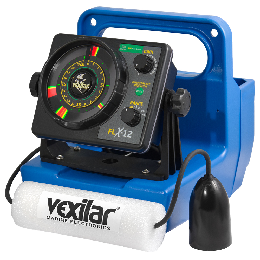 Vexilar FLX-12 Genz Pack w/12° Ice Ducer Vexilar FLX-12 Genz Pack w/12° Ice Ducer