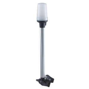 Perko Fold Down All-Round Pole Light – Horizontal Mount – White