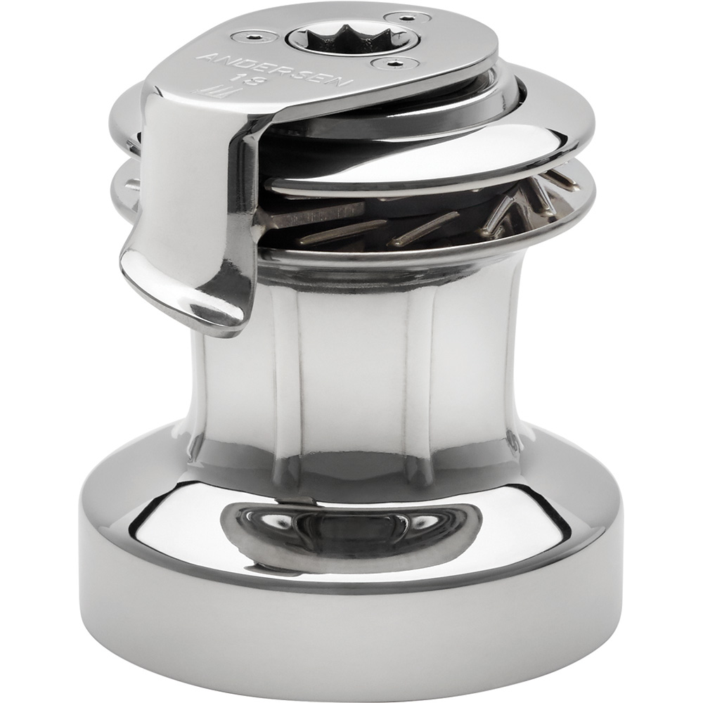 ANDERSEN 18 ST FS Self-Tailing Manual Single Speed Winch – Full Stainless ANDERSEN 18 ST FS Self-Tailing Manual Single Speed Winch – Full Stainless