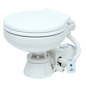 Albin Group Marine Toilet Standard Electric EVO Compact Low – 24V
