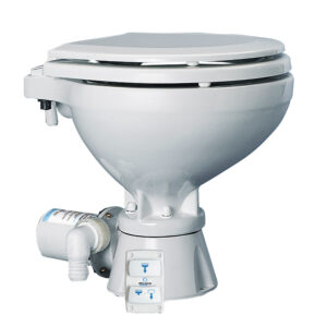 Albin Group Marine Toilet Silent Electric Compact – 24V