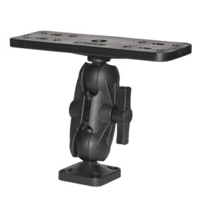 Scotty 163 1.5″ Ball Mount w/Fishfinder & Universal Mounting Plate
