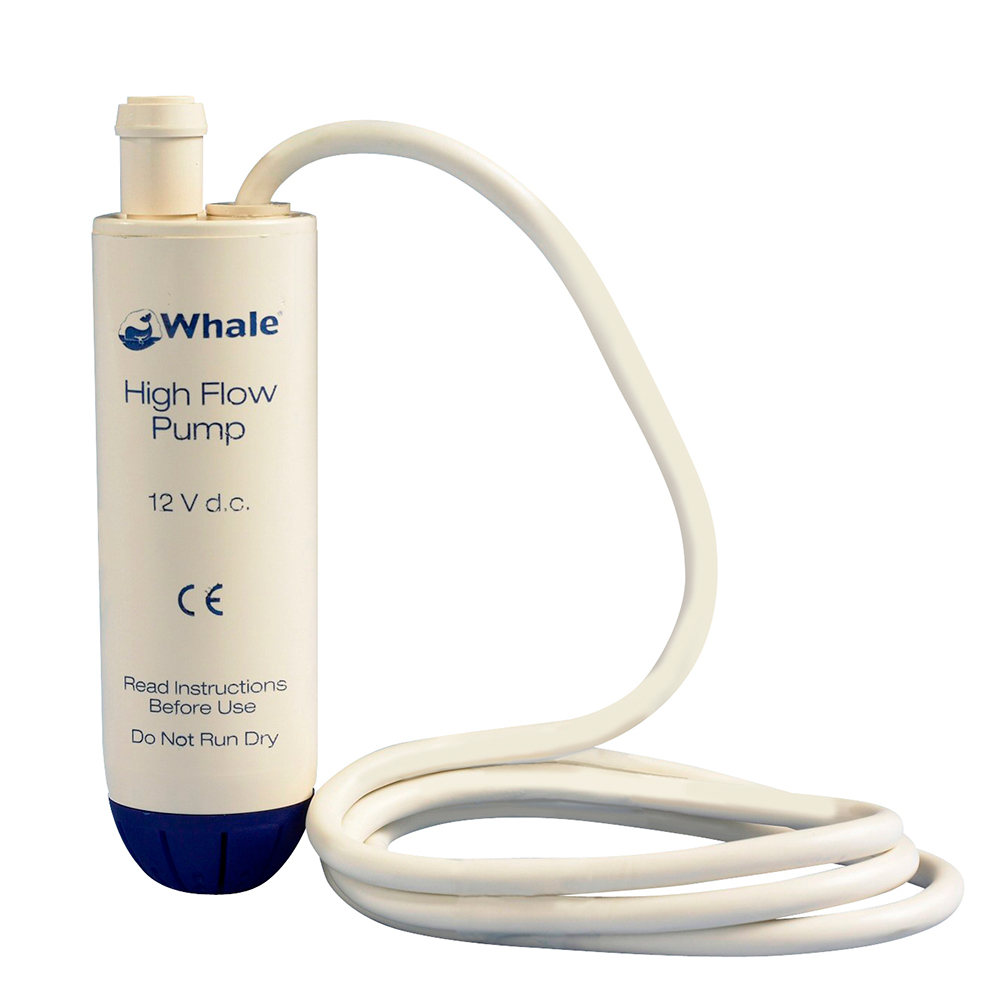 Whale High Flow Submersible Electric Galley Pump – 12V Whale High Flow Submersible Electric Galley Pump – 12V