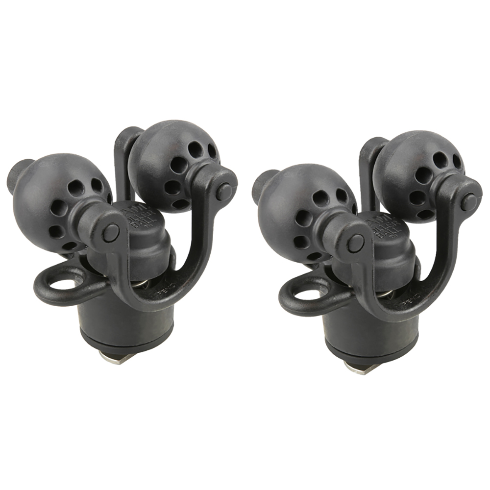 RAM Mount 2-Pack RAM® Roller-Ball™ Paddle & Accessory Holder RAM Mount 2-Pack RAM® Roller-Ball™ Paddle & Accessory Holder