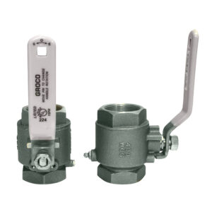 GROCO 1/2″ NPT Stainless Steel In-Line Ball Valve