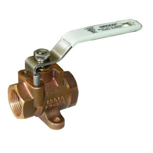 GROCO 3/8″ NPT Bronze Inline Fuel Valve