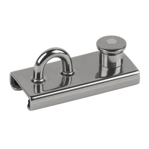 Schaefer T-Track Stainless Steel Slider 1″ x 1/8″ Lined