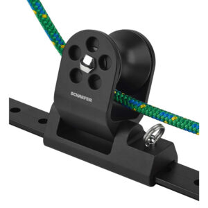 Schaefer Twin Sheet Block f/1-1/4″ T-Track – Black