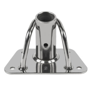 Schaefer Stanchion Base Single – Heavy-Duty