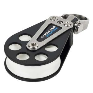 Schaefer Single Aluminum Block – 51mm Sheave