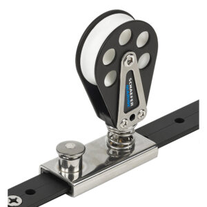 Schaefer Spring Loaded/Lined Slide/Aluminum f/1″ T-Track