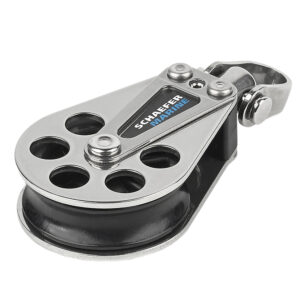 Schaefer Single Stainless Steel Block – 51mm Sheave