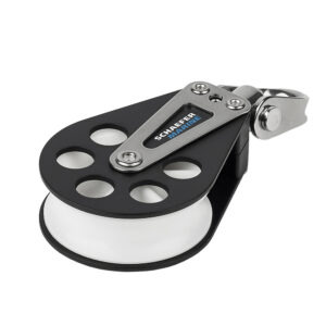Schaefer Single Aluminum Block – 60mm Sheave
