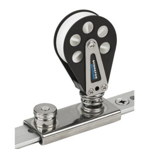 Schaefer Spring Loaded/Lined Slide/Aluminum f/1-1/4″ T-Track