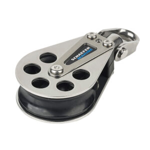 Schaefer Single Stainless Steel Block – 60mm Sheave