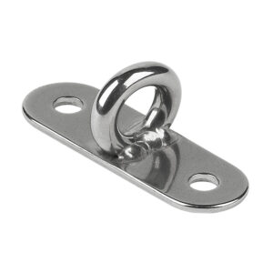 Schaefer Stainless Steel Welded Pad Eye – 1-7/8″L x 5/8″W