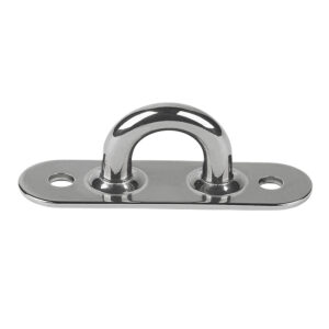 Schaefer Stainless Steel Welded Pad Eye – 2-1/4″L x 5/8″W