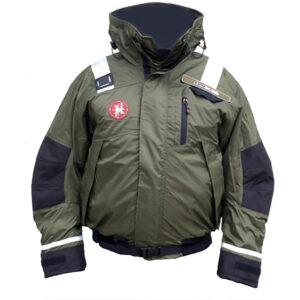 First Watch AB-1100 Flotation Bomber Jacket – Green – Medium