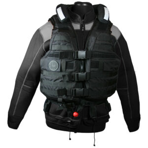 First Watch HBV-100 High Buoyancy Tactical Vest – Black – XL to 3XL