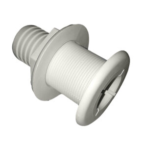 Johnson Pump Thru-Hull – 1-1/2″ – White