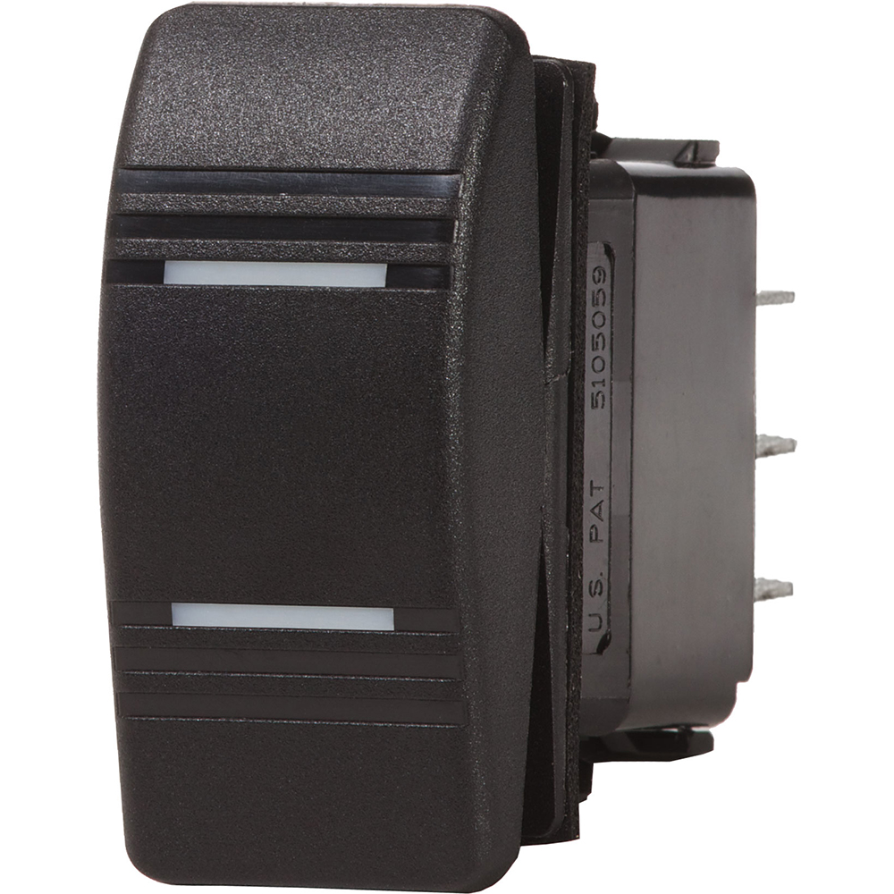 Blue Sea Contura Switch DPDT Black – ON-ON Blue Sea Contura Switch DPDT Black – ON-ON