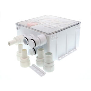 Rule Shower Drain Box w/800 GPH Pump – 24V