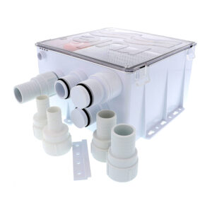 Rule Shower Drain Box w/1100 GPH Pump – 24V