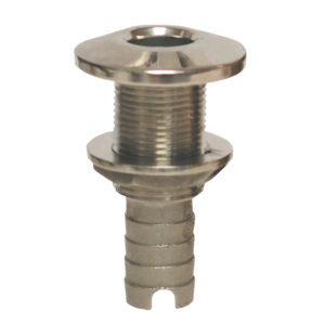 GROCO Stainless Steel Hose Barb Thru-Hull Fitting – 1/2″