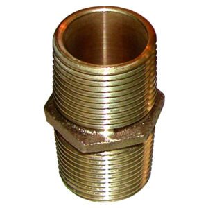 GROCO Bronze Pipe Nipple – 1-1/4″ NPT