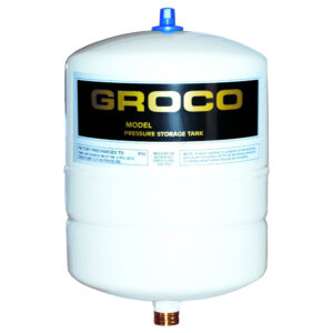 GROCO Pressure Storage Tank – 0.5 Gallon Drawdown