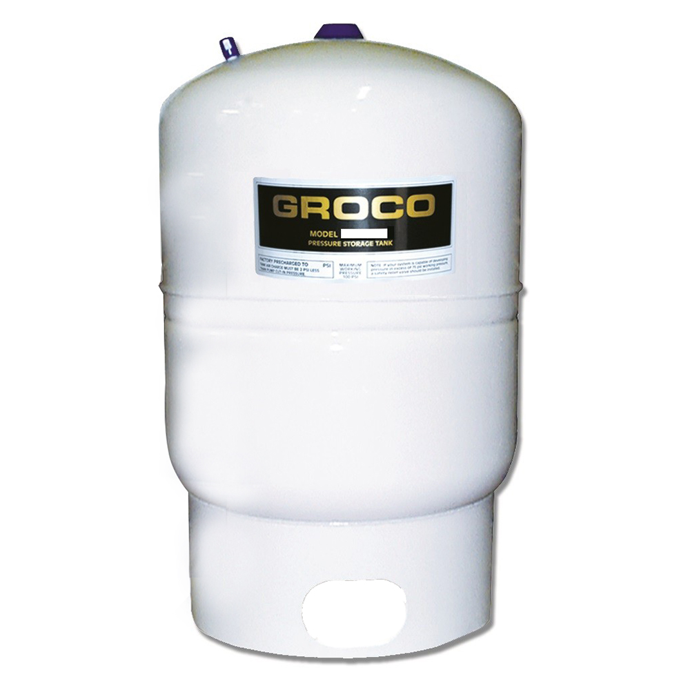 GROCO Pressure Storage Tank – 4.3 Gallon Drawdown GROCO Pressure Storage Tank – 4.3 Gallon Drawdown