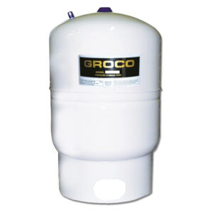 GROCO Pressure Storage Tank w/Pump Stand – 1.7 Gallon Drawdown