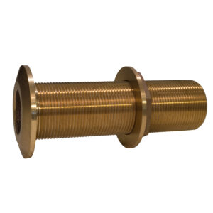 GROCO 3/4″ Bronze Extra Long Thru-Hull Fitting w/Nut