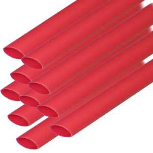 Ancor Heat Shrink Tubing 3/16″ x 12″ – Red – 10 Pieces